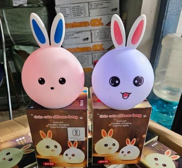 Silicone Bunny Touch Lamp