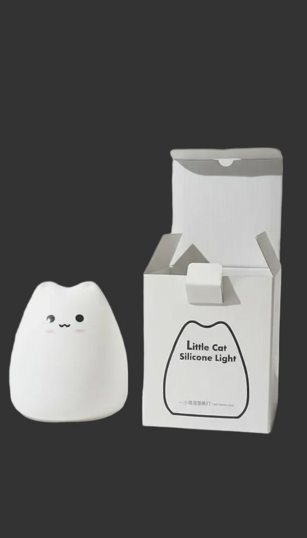 Little Cat Silicone Light Lamp