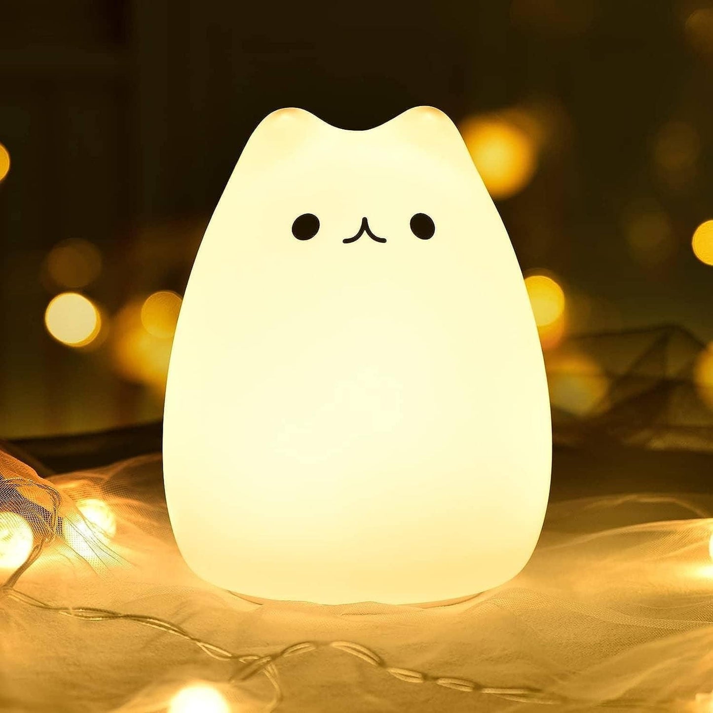 Little Cat Silicone Light Lamp